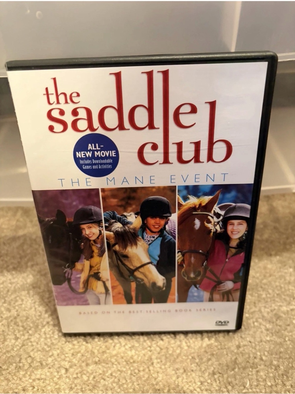 The Saddle Club: The Mane Event DVD - White & Red